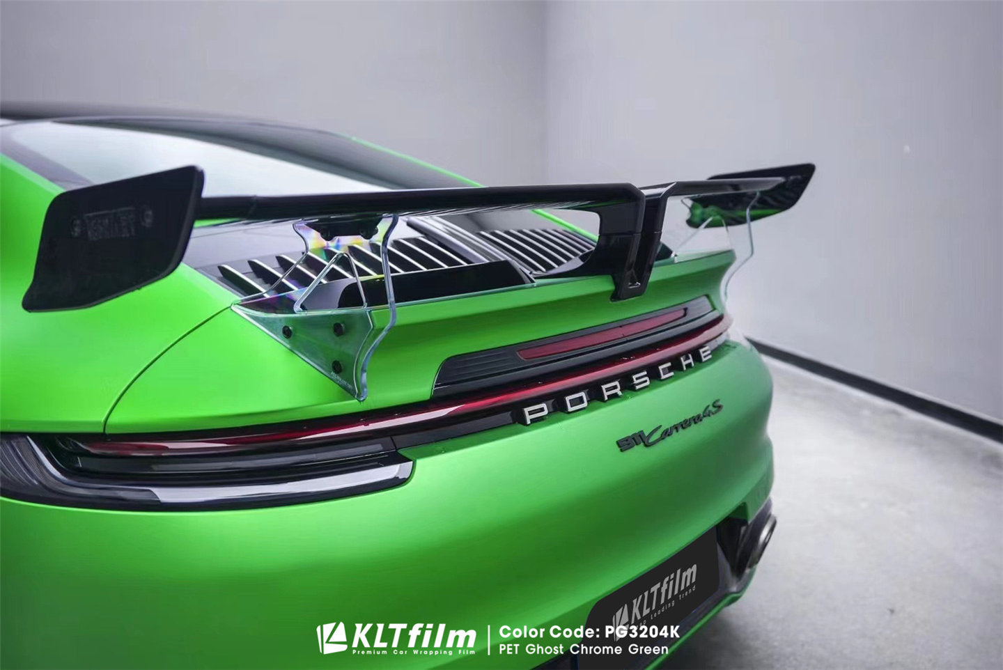 KLTFILM Ghost Satin Chrome Green Car Wrap – KLTFILM official