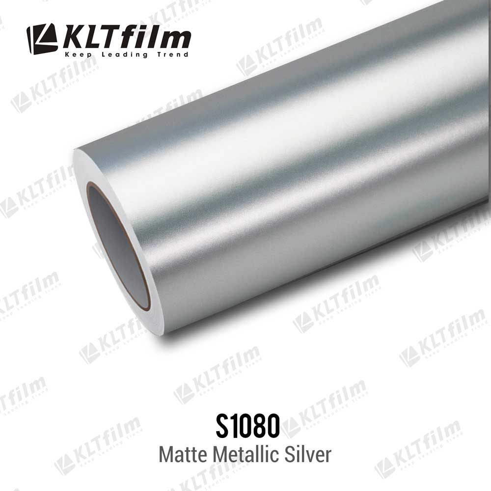 Matte Metallic Silver Vinyl
