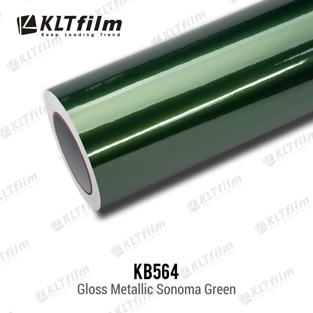 Gloss Metallic Sonoma Green Vinyl