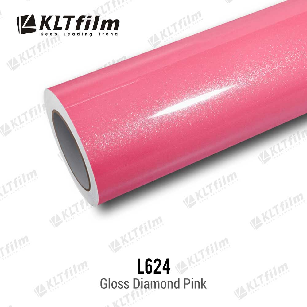 Gloss Diamond Pink Vinyl