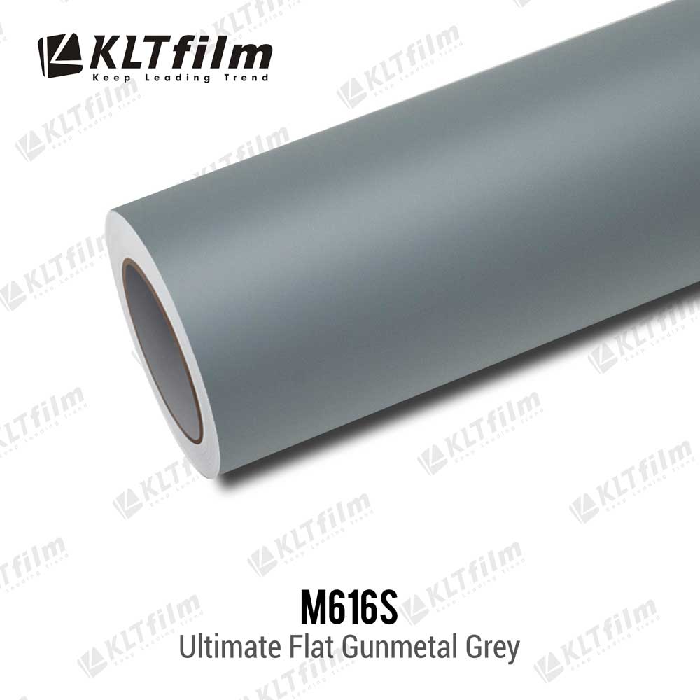 Ultimate Flat Gunmetal Grey Vinyl