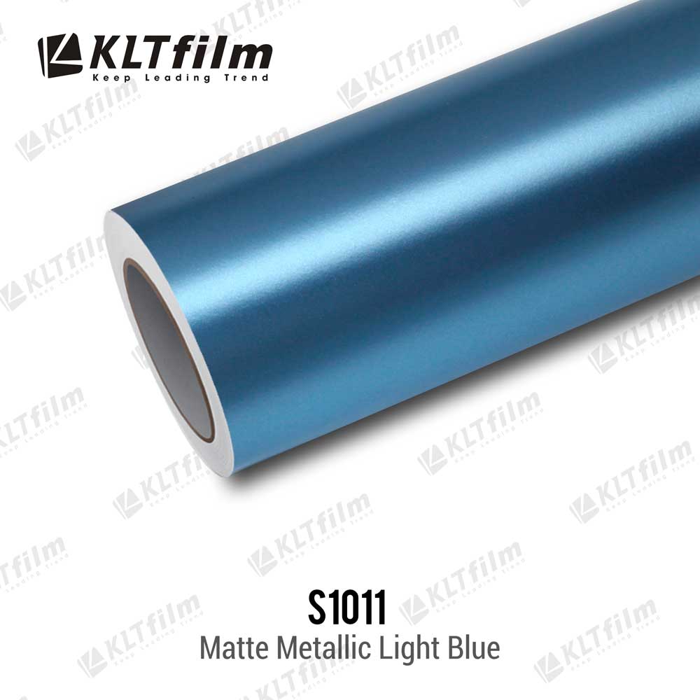 Matte Metallic Light Blue Vinyl