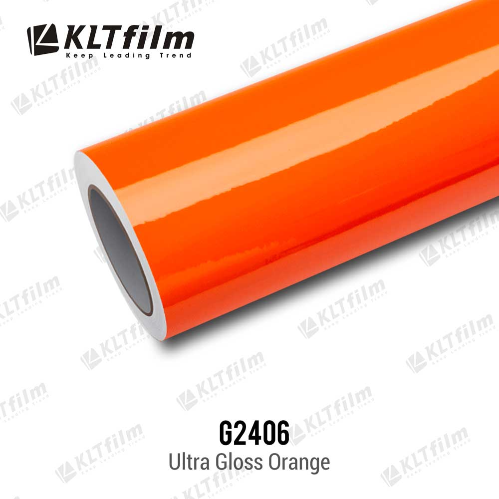 Ultra Gloss Orange Vinyl