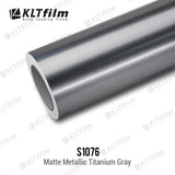 Matte Metallic Titanium Gray Vinyl