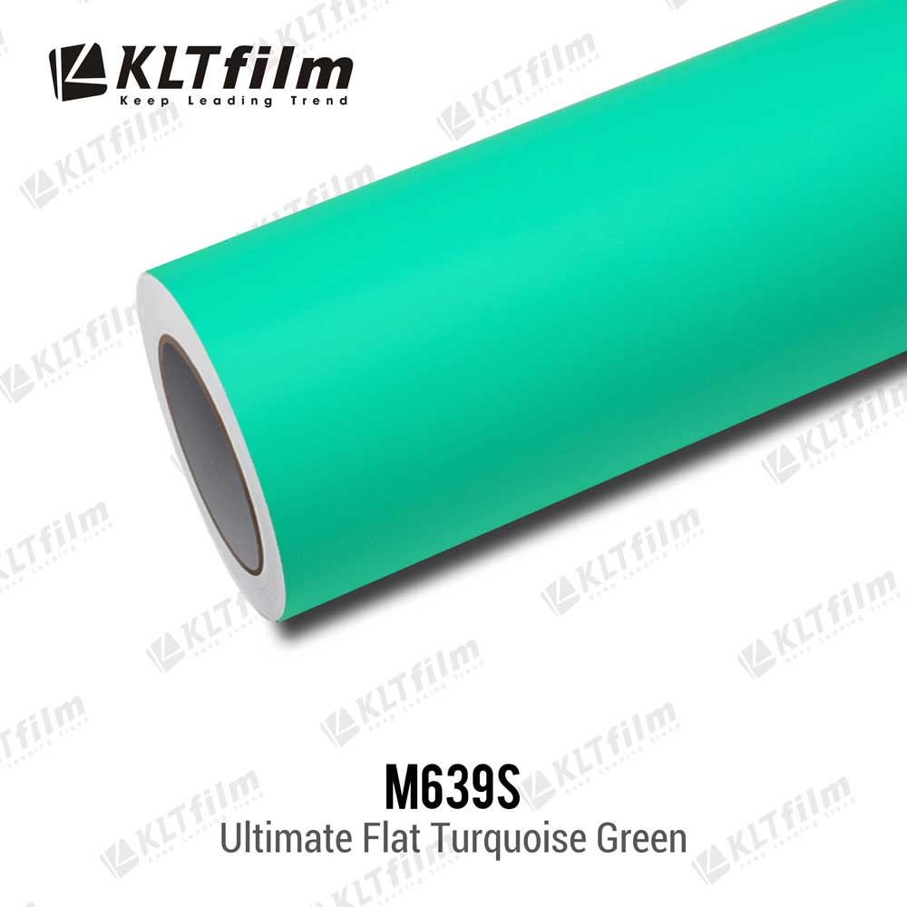 Ultimate Flat Turquoise Green Vinyl