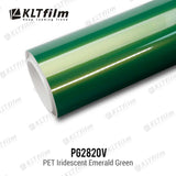 PET Iridescent Emerald Green Vinyl