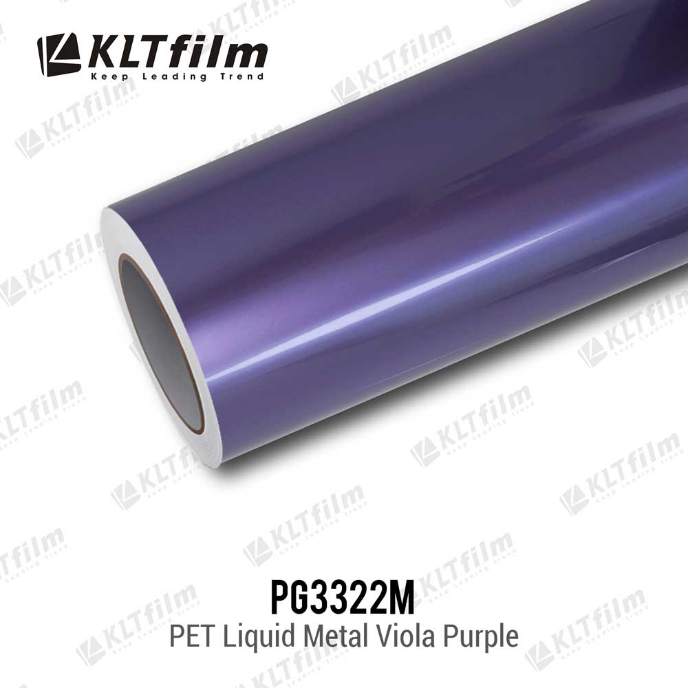 PET Liquid Metal Viola Purple Vinyl