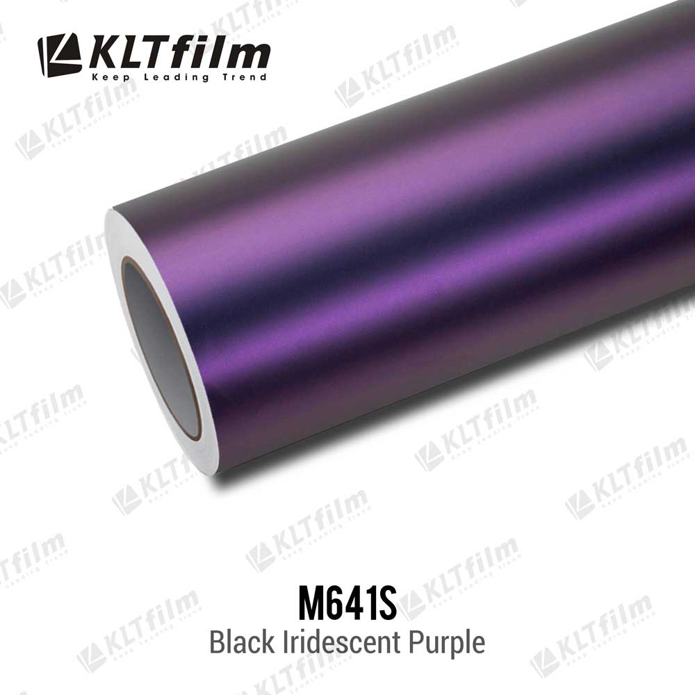 Black Iridescent Purple Vinyl