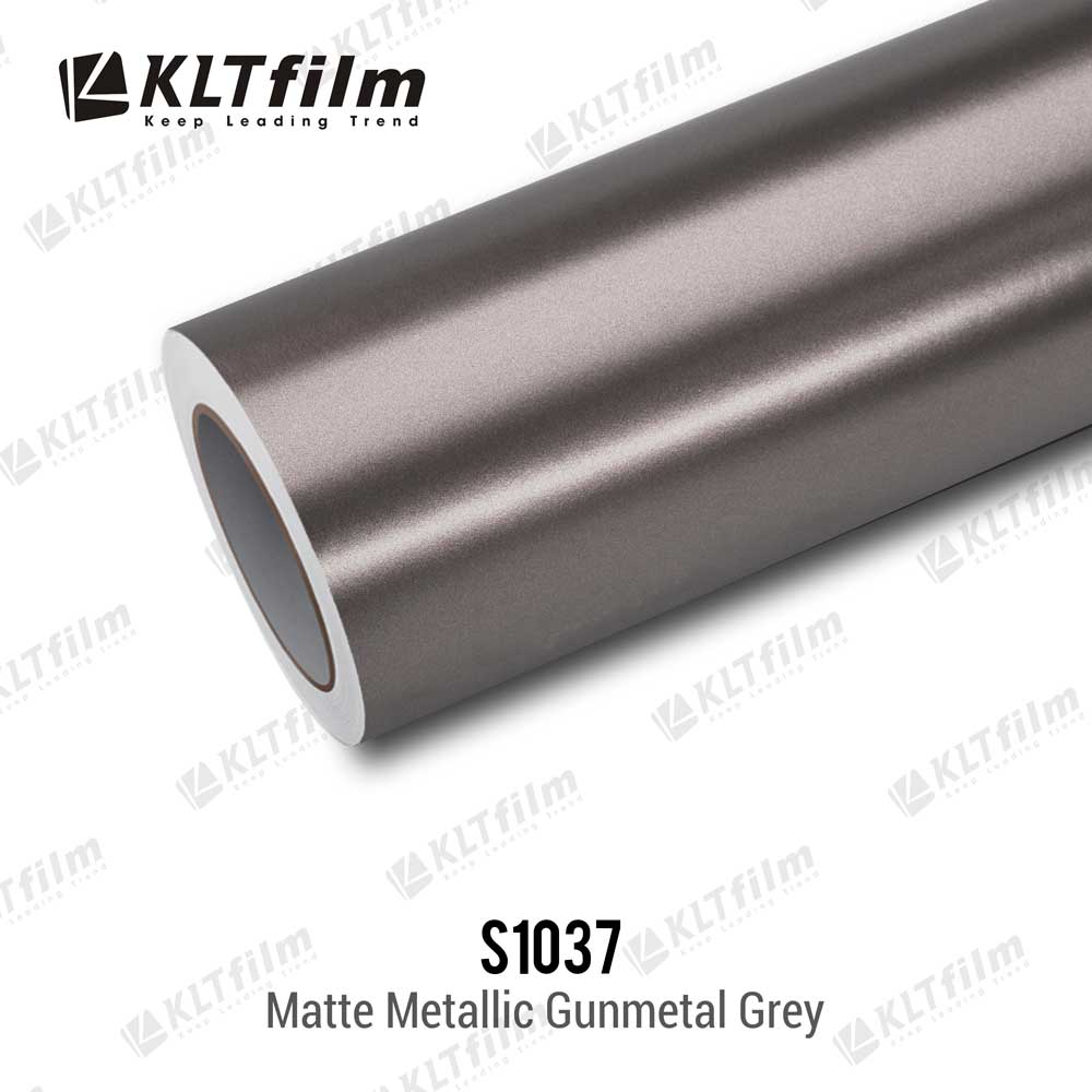 Matte Metallic Gunmetal Grey Vinyl